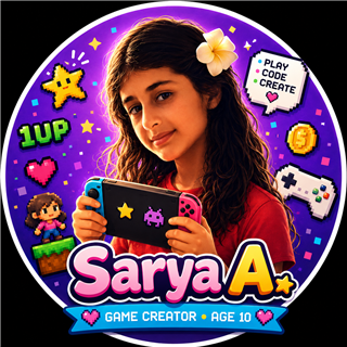 Sarya A., game creator